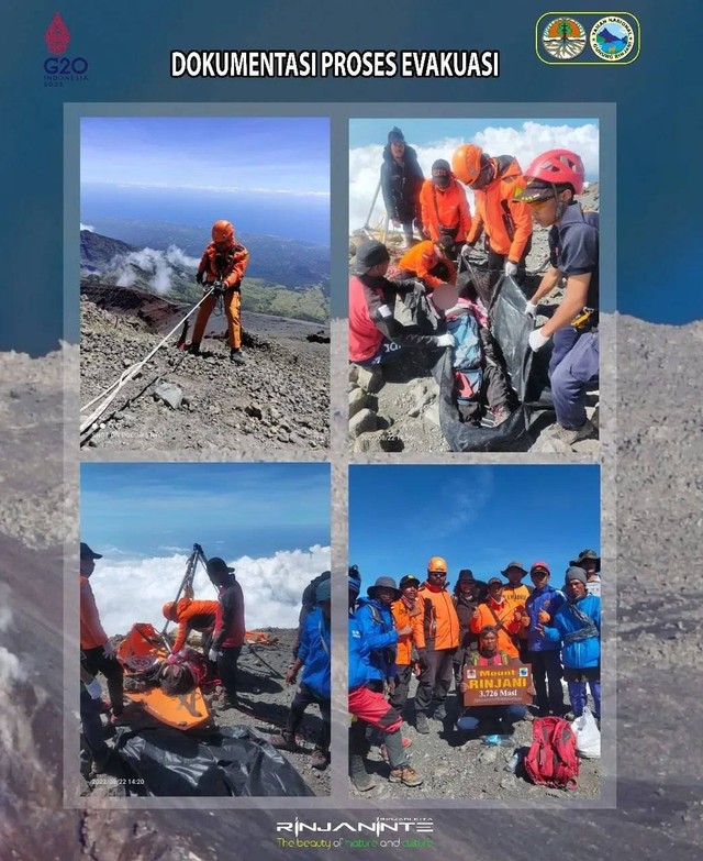 WN Portugal Yang Tewas Terjatuh Di Jurang Gunung Rinjani Berhasil ...