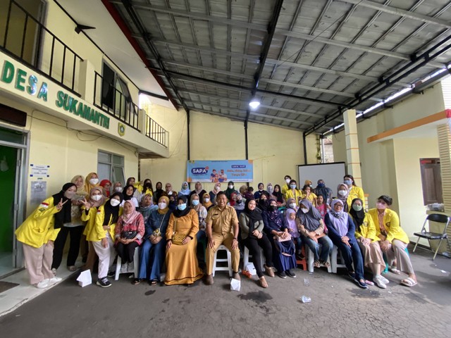 Penyuluhan Program SAPA di Desa Sukamantri. Foto: Dokumentasi Penulis