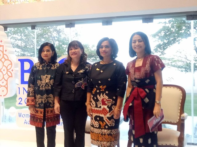 Para tokoh yang terlibat dalam B20 Indonesia Women in Business Action Council (B20 WiBAC) - LSU