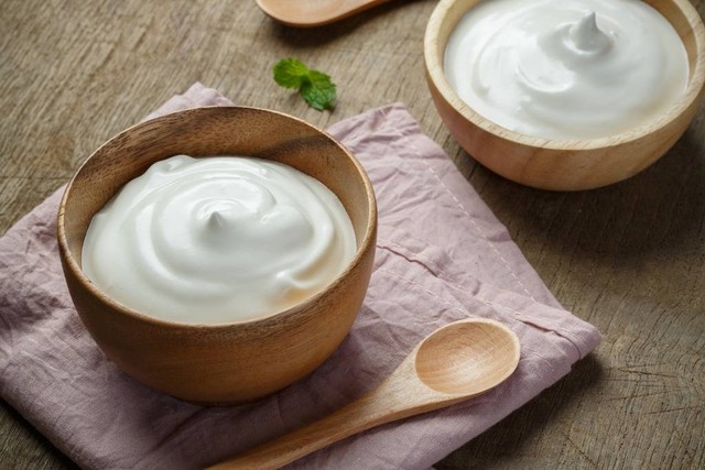 Ilustrasi Yoghurt. Foto: Shutterstock