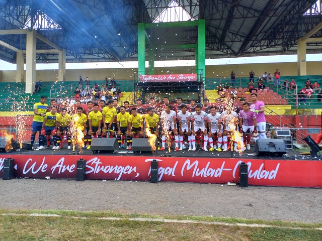 Persekat Kabupaten Tegal memperkenalkan jersey baru yang akan digunakan dalam kompetisi Liga 2 2022.