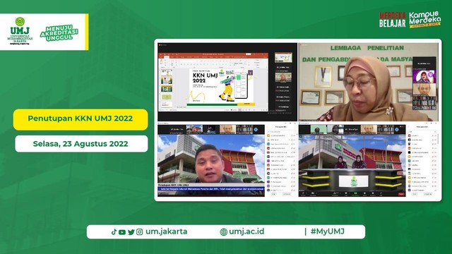 Kkn Umj 2022 Resmi Ditutup