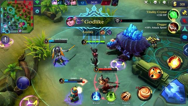 Game MOBA, Mobile Legends: Bang Bang. (Foto: Google Play Store)