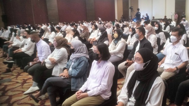 Pelatihan volunteer ASEAN Para Games 2022 di Hotel Solo Paragon, Kamis (21/07/2022). FOTO: Agung Santoso