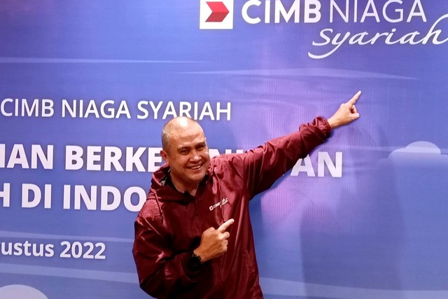 Direktur Syariah Banking CIMB Niaga Pandji P. Djajanegara. Foto: Akbar Maulana/kumparan