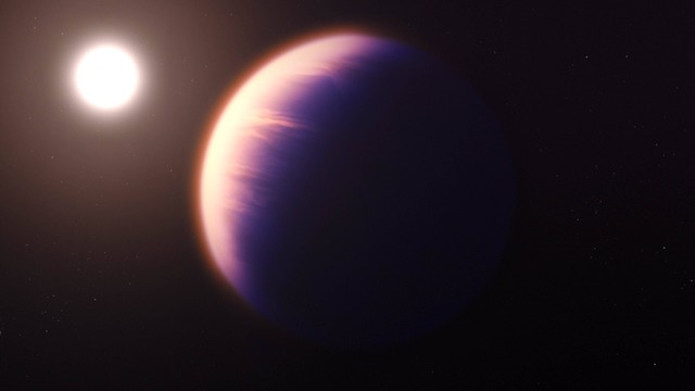 Ilustrasi exoplanet WASP-39b. Foto: NASA