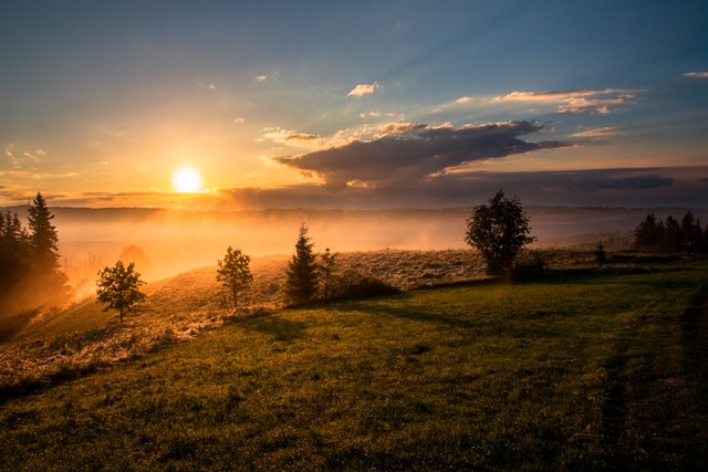 Tempat melihat sunset di Sumatera Barat, foto unplash, Dawid Zawiła