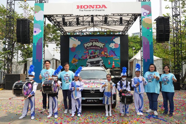 PT Honda Prospect Motor (HPM) membuka Honda BR-V Pop Park untuk pengunjung di Summarecon Mall Bekasi yang berlangsung 27-28 Agustus 2022. Foto: dok. Honda Prospect Motor