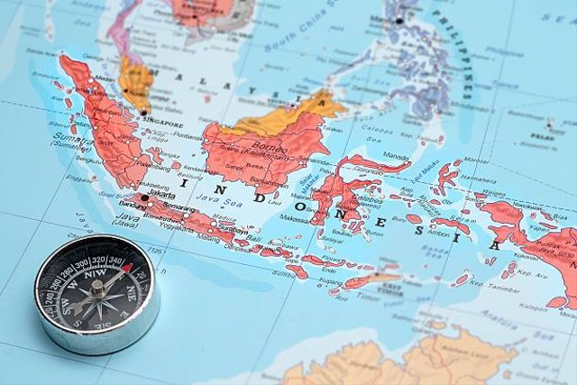 Peta Indonesia, sumber utama : Pixabay.com