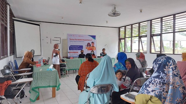Pembukaan Temu Pendidik Nusantara (TPN) 9 oleh ketua panitia. Foto: Fiyya/InfoPBUN.