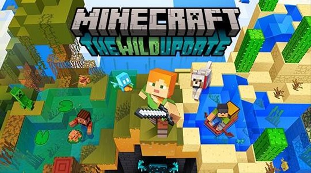 Ilustrasi tampilan gim Minecraft. Foto: Play Store.