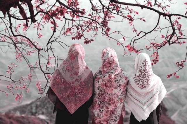 Ilustrasi memakai hijab. Foto: Pixabay