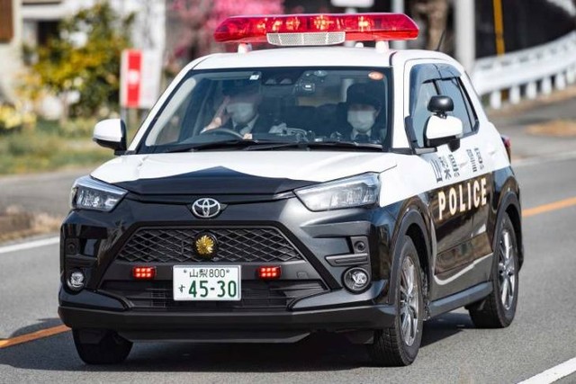 Mobil polisi di Jepang pakai Toyota Raize. Foto: dok. Wap Car
