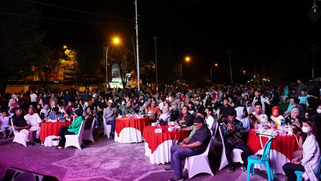 Suasana kegiatan Talkshow, Launching Smartphone Film Fest dan pemutaran perdana Film Kie Raha Project. Foto: Istimewa