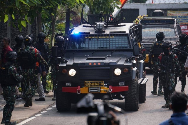 Rekonstruksi di rumah pribadi Irjen Ferdy Sambo di Jalan Saguling, Duren Tiga, Jakarta Selatan (30/8/2022). Foto: Jamal Ramadhan/kumparan