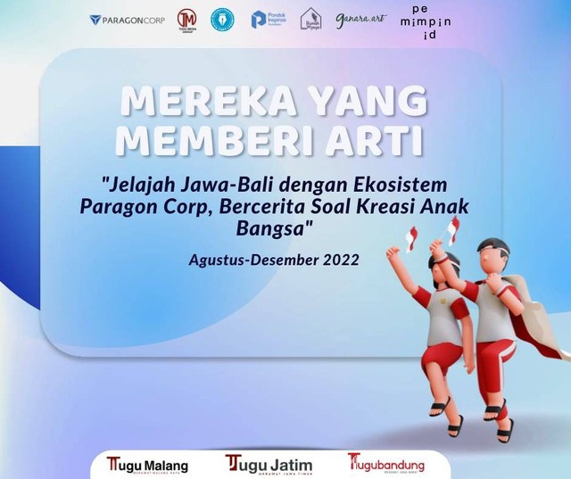  Poster Jelajah Jawa-Bali dengan Ekosistem Paragon Corp, Bercerita Soal Kreasi Anak Bangsa. (Foto: Dokumen/TuguMalang)