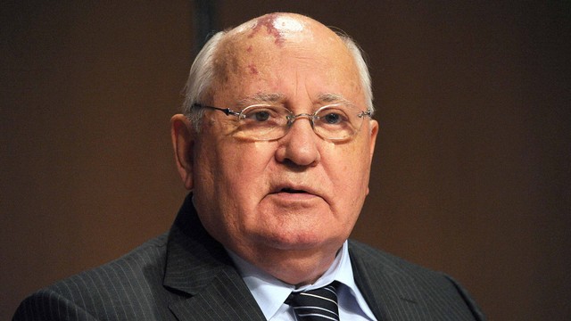 Mantan pemimpin Uni Soviet Mikhail Gorbachev. Foto: Pascal Guyot/AFP