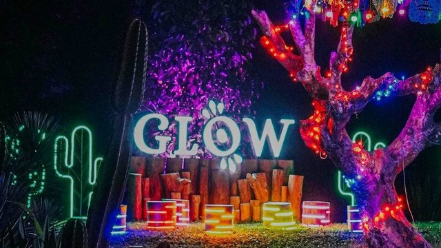 Glow Kebun Raya Bogor. Foto: Instagram/@glowkebunraya