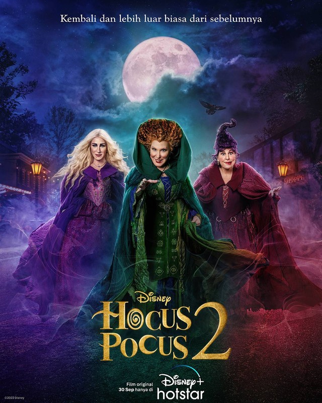 Poster Hocus Pocus 2. Foto: Disney