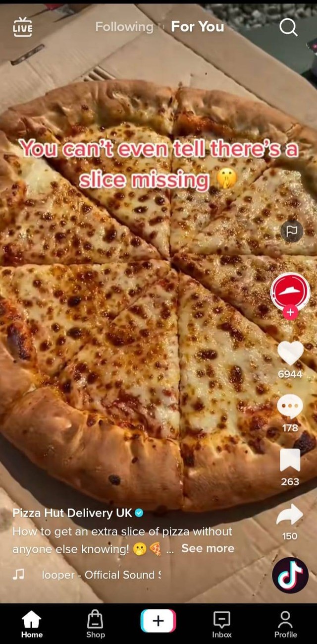 Viral di TikTok Life Hack Potong Pizza Tanpa Ketahuan Telah Diambil!