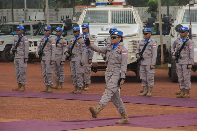 Ipda Della, Polwan Lampung yang Pertama Kali Pimpin Upacara Internasional di PBB (2)