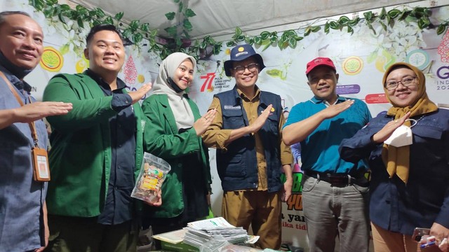 Mahasiswa Politeknik Pembangunan Pertanian (Polbangtan) Yogyakarta Magelang yang ikuti event Sarasehan Petani Milenial 2022. Foto: istimewa