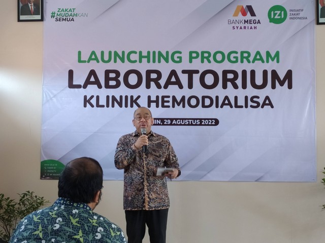 Bank Mega Syariah dan IZI Launching Laboratorium Klinik Hemodialisa IZI