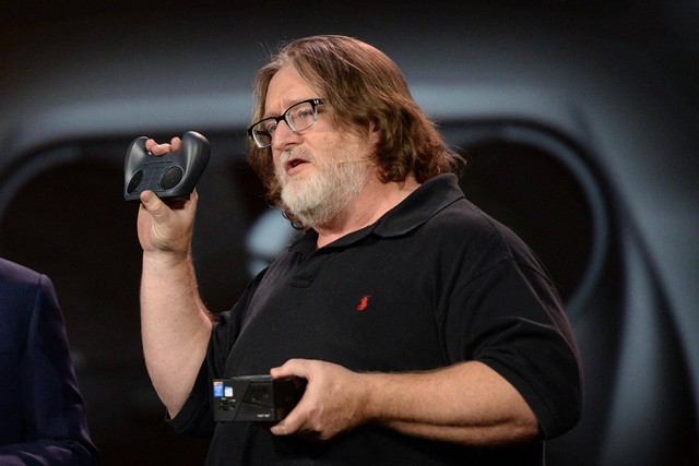 Gabe Newell. Foto: STR/AFP