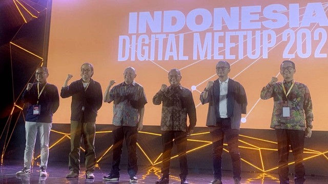 Acara Indonesian Digital Meetup 2022 yang dihadiri MenkopUKM Teten Masduki, Kamis (1/9/2022). Foto: Nabil Jahja/kumparan