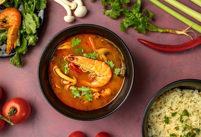 Ilustrasi Tomyam Udang. Foto: Jana Ohajdova/Pexels