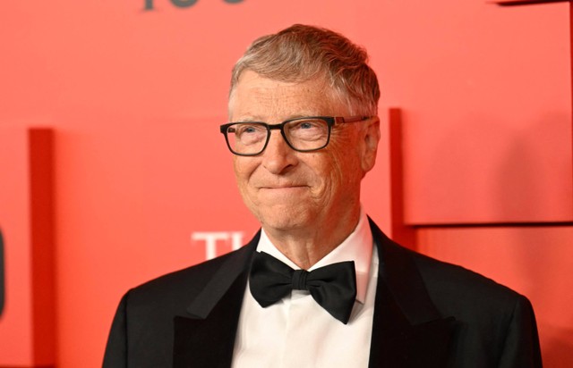 Co-founder Microsoft dan juga lembaga filantropi Bill & Melinda Gates Foundation, Bill Gates. Foto: ANGELA WEISS / AFP
