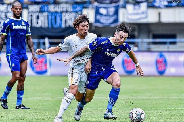 Persib Bandung melawan Rans Nusantara di Liga 1. Foto: Instagram/@rans.nusantara