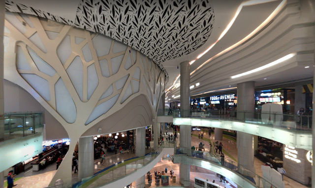 Rute Busway ke Lotte Shopping Avenue, Foto: Google Street View 