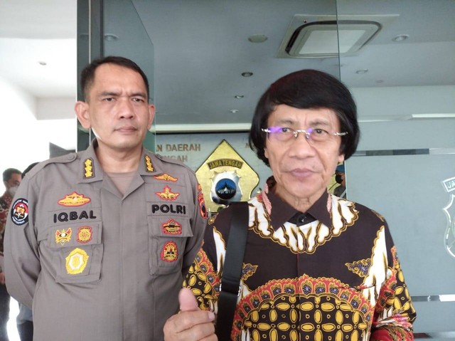 Ketua Lembaga Perlindungan Anak Indonesia (LPAI) Seto Mulyadi di Mapolda Jawa Tengah, Senin (5/9/2022). Foto: Intan Alliva/kumparan