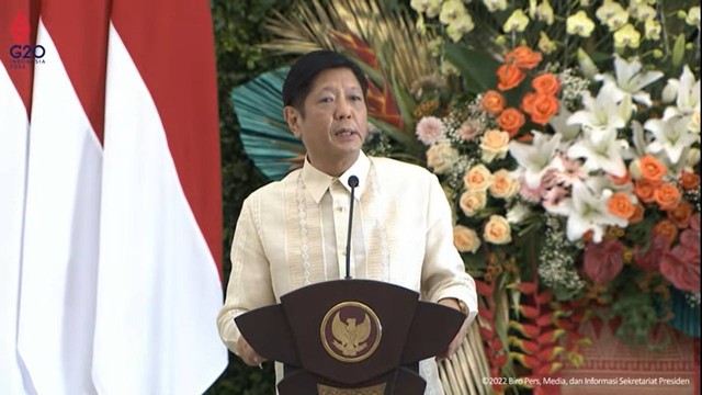 Pertemuan Presiden Joko Widodo dengan Presiden Filipina Ferdinand Marcos Jr Istana Kepresidenan Bogor, Senin (5/9/2022). Foto: Youtube/Sekretariat Presiden