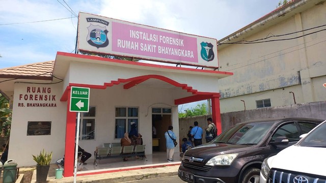 Ruang Forensik Rumah Sakit Bhayangkara Polda Lampung. | Foto: Sinta Yuliana/Lampung Geh