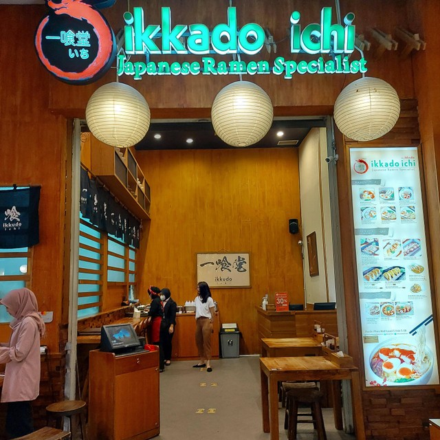 Ramen Ikkudo Ichi, mal Pacific Place, Jakarta. Foto: Azalia Amadea/Kumparan