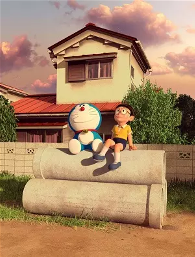 Ilustrasi film Doraemon. Foto: Twitter/@KemenPU