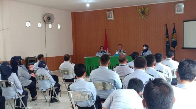 Kadivpas Ingatkan Pegawai Bapas Semarang Untuk Jaga Integritas