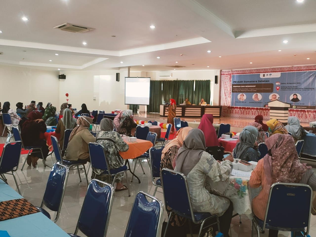 Kegiatan Seminar dan Workshop AsDI PD Sumatera Selatan (dok. pribadi)