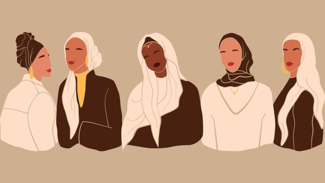 5 Tips Padu Padan Hijab Fashion Monokrom agar Penampilan Makin Modis.
 Foto: Shutterstock