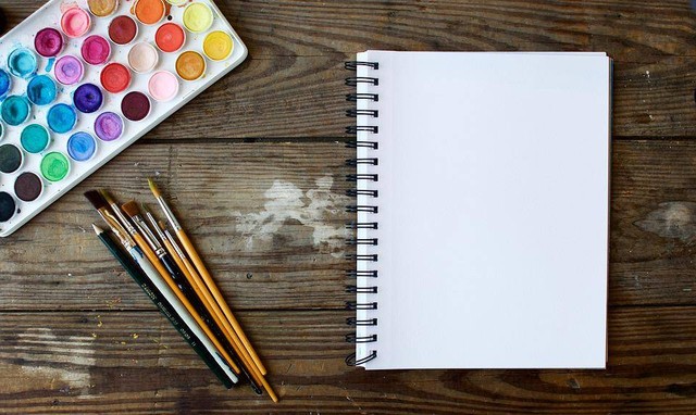 Ilustrasi Bahan untuk Melukis. (Foto: Pexels by https://pixabay.com)