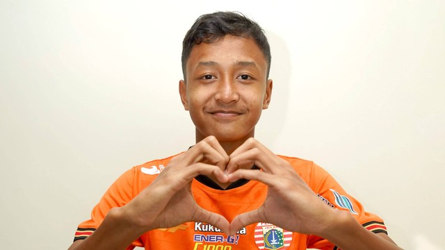 Dony Tri Pamungkas pemain muda Persija Jakarta.  Foto: Dok. Persija