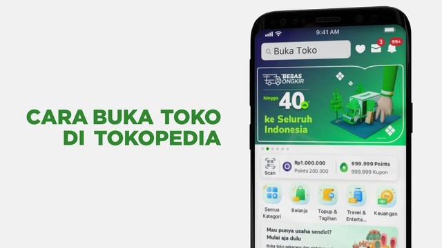 Ilustrasi cara jadi seller Tokopedia. Foto: Seller Tokopedia
