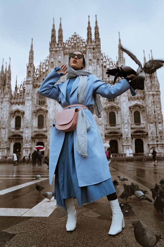 OOTD Midi Dress Hijab. Foto: Alexi Romano/Unsplash