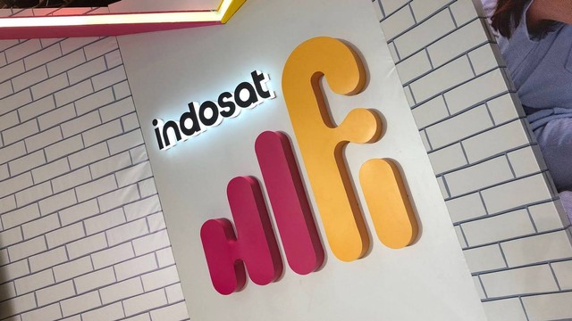 Logo Indosat HiFi. Foto: Farren Sahertian/kumparan