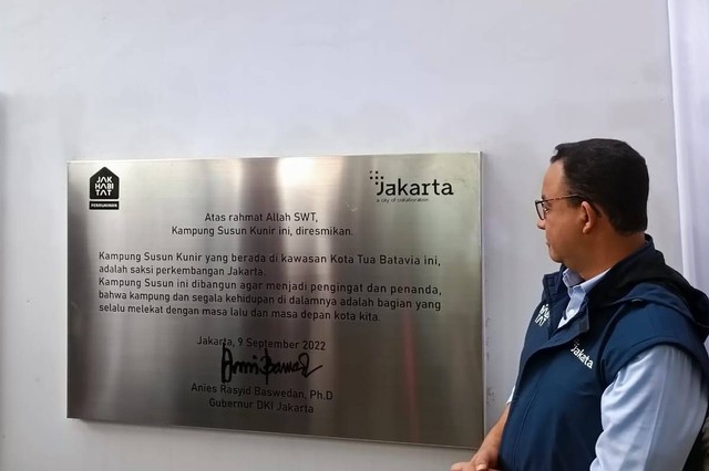 Anies Resmikan Rusun Untuk Warga Kampung Kunir: Ada Museumnya ...