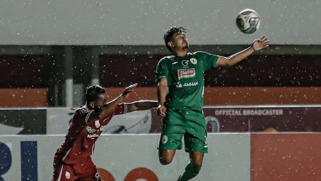 Pertandingan Liga 1 antara PSS Sleman melawan Persis Solo. Foto: Instagram.com/pssleman