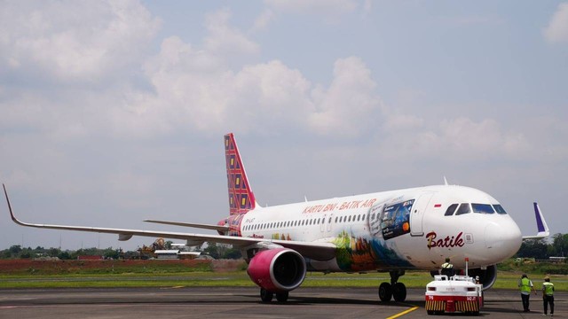 Ilustrasi pesawat Batik Air. Foto: Batik Air