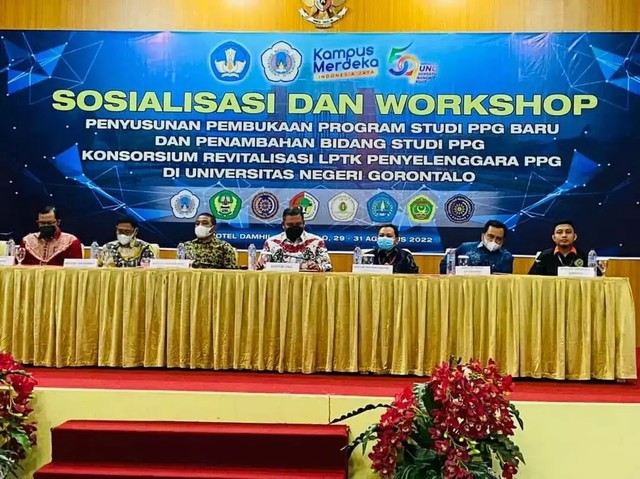 Unimuda Menghadiri Kegiatan Sosialisasi dan Workshop PPG di Gorontalo. (sumber: https://home.unimudasorong.ac.id/)